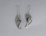 silver earrings