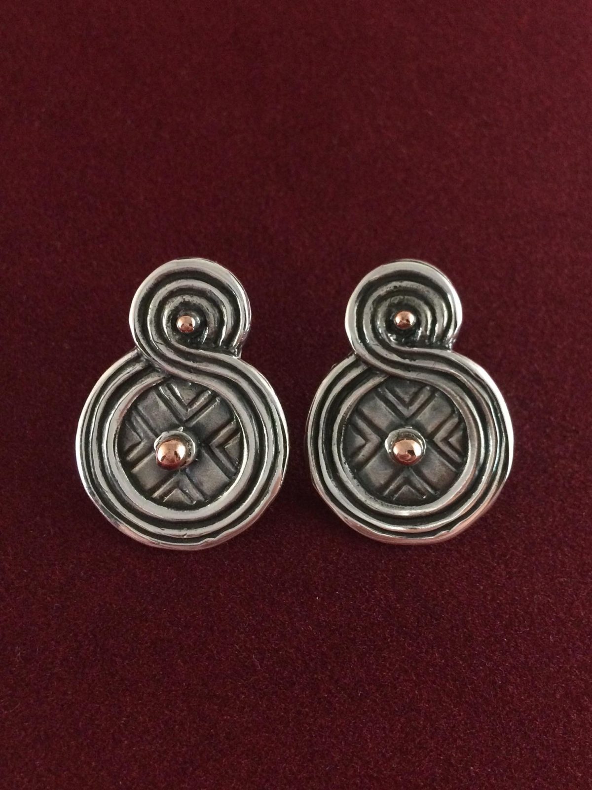 Silver Earrings 8aa Silver Earrings