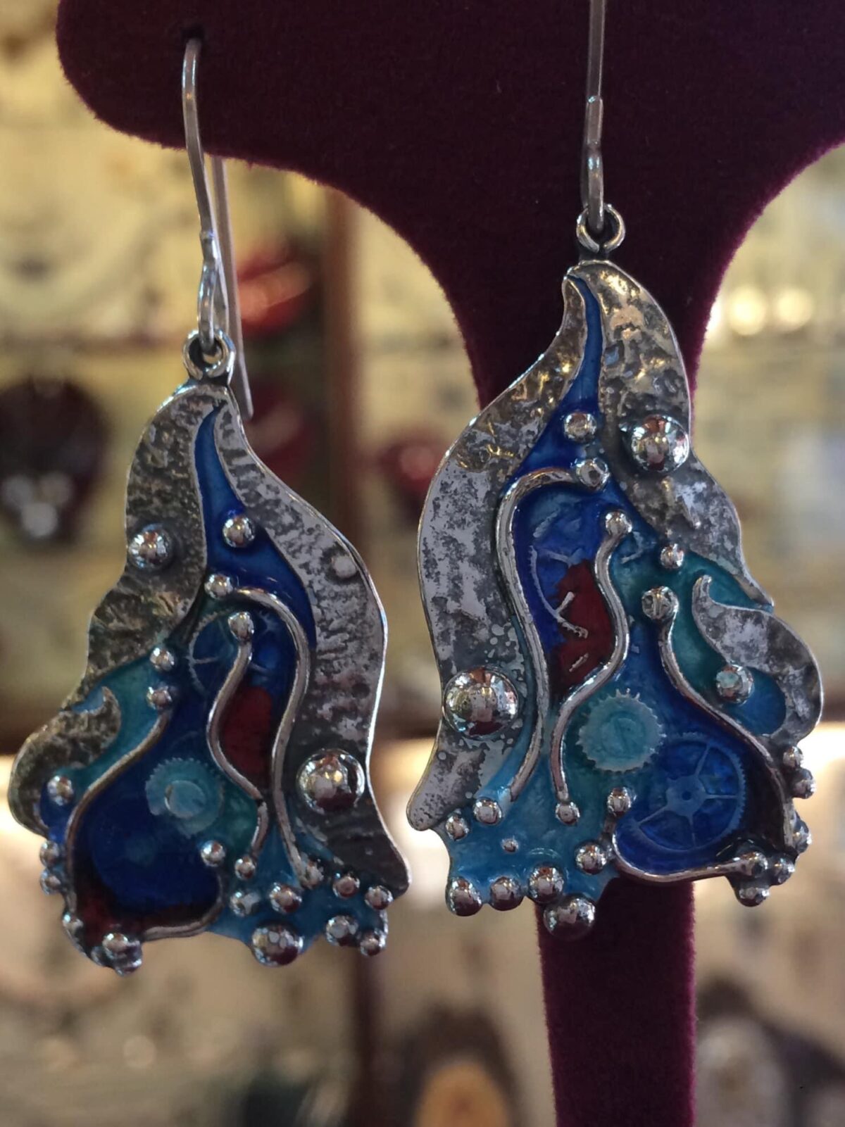 AF576781-911A-4081-9B56-78C693E08502 Time travel earrings - Image 1