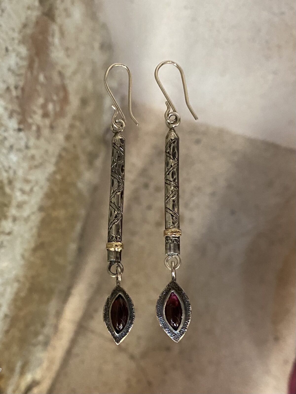 B15107E8-F6E6-4306-B49F-8F923592C1E2 Thin long earrings - Image 1