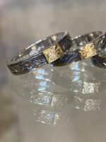 Two tones band rings - Image 2