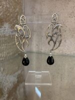 Onyx earrings