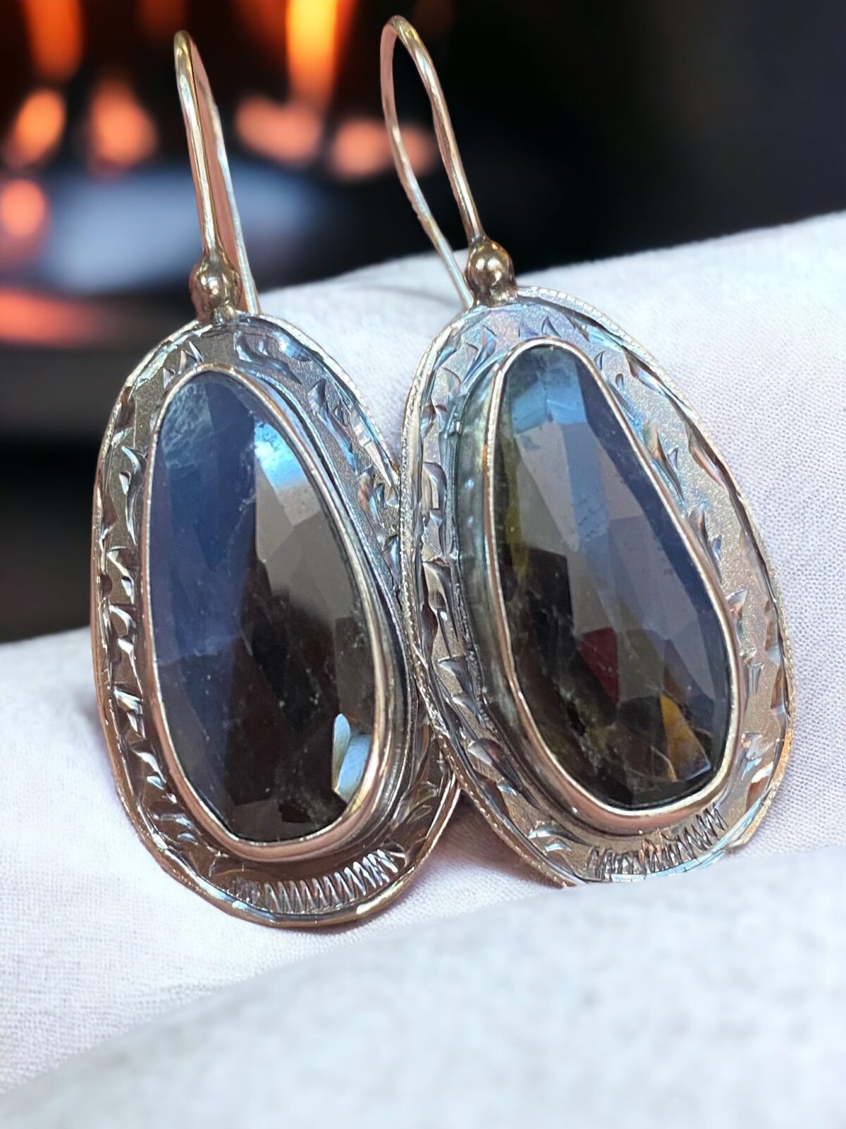 PhotoRoom_20231027_224730 Sapphire earrings - Image 1