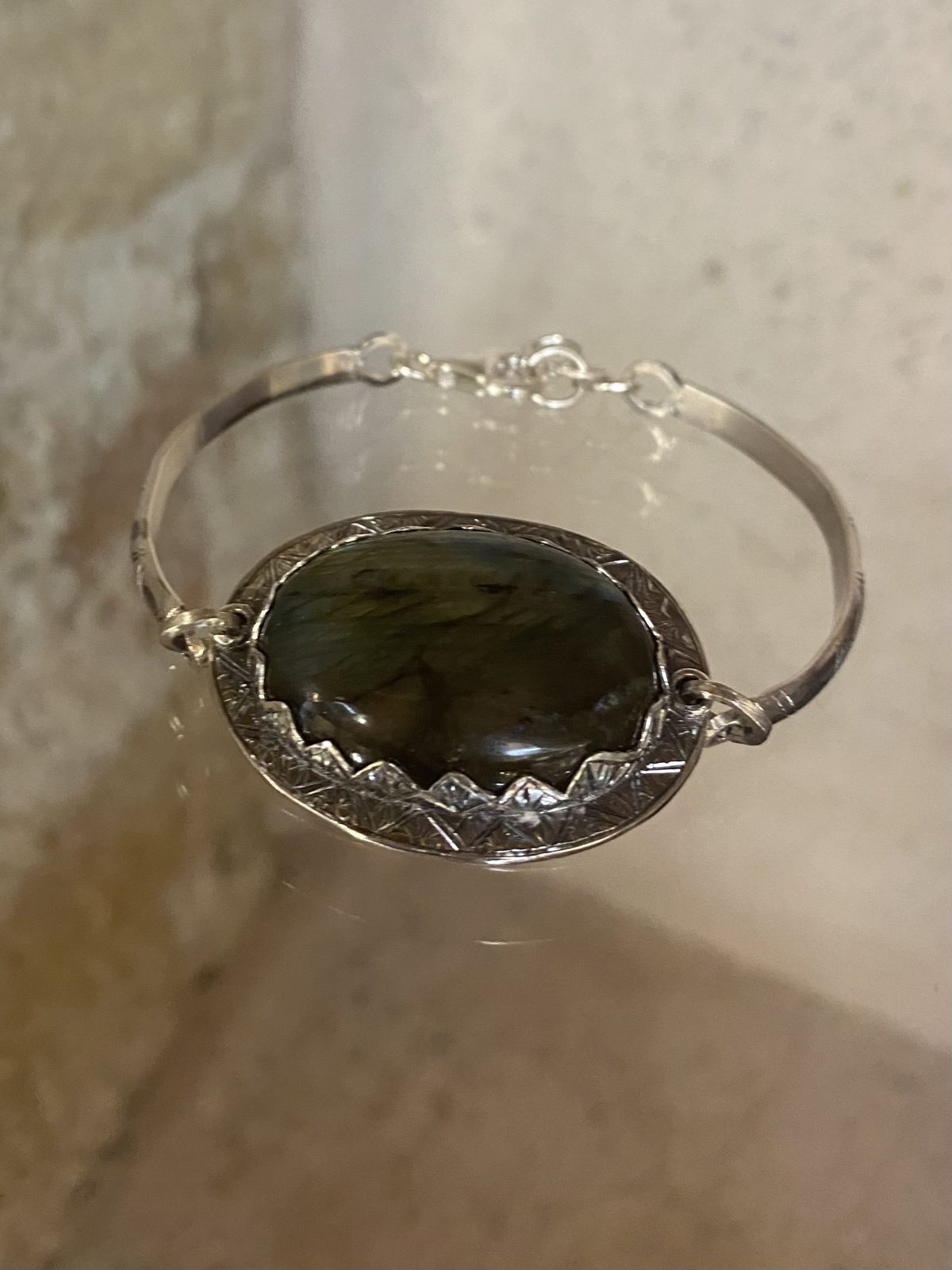 IMG_1533 Labradorite bracelet - Image 1