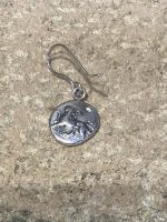 Lion and dove single earring - Image 2