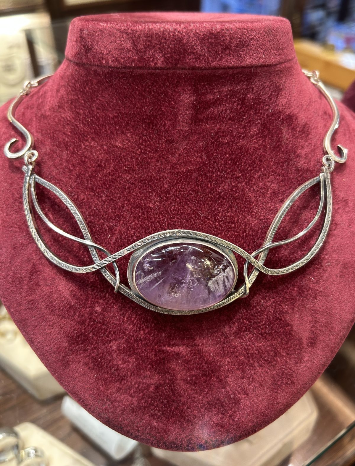 IMG_1579 amethyst necklace - Image 1