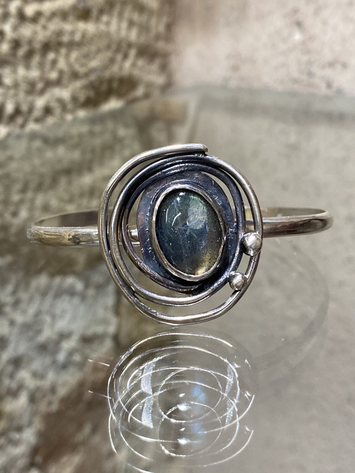 labradorite cuff - Image 1